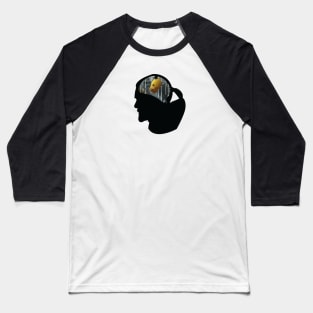 Black Lou on My Mind -- Death Stranding Baseball T-Shirt